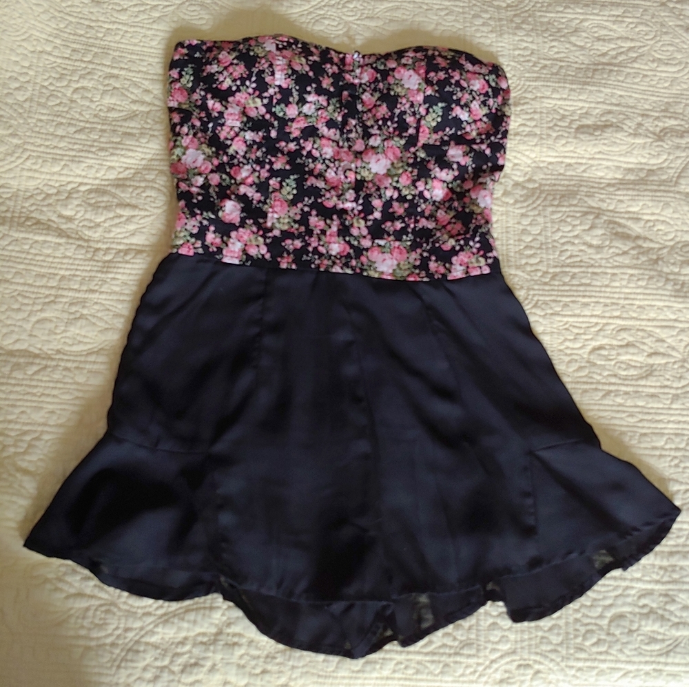 Strapless Papaya Romper